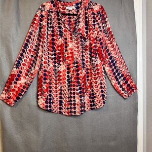 Women's Multicolor Patterned Top. Like new condition.